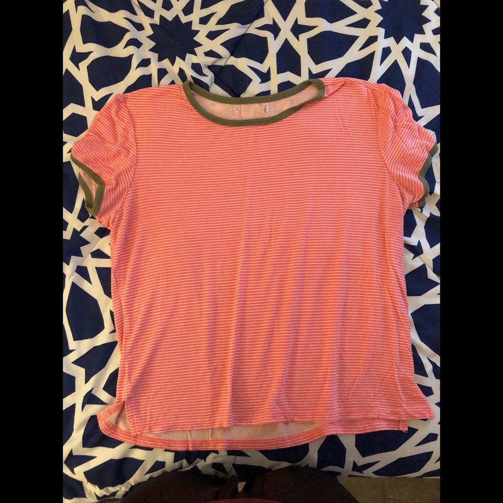 Striped baby tee